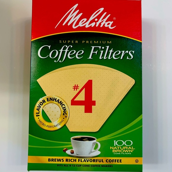 Melitta 4 Coffee Filters 3 Pack 